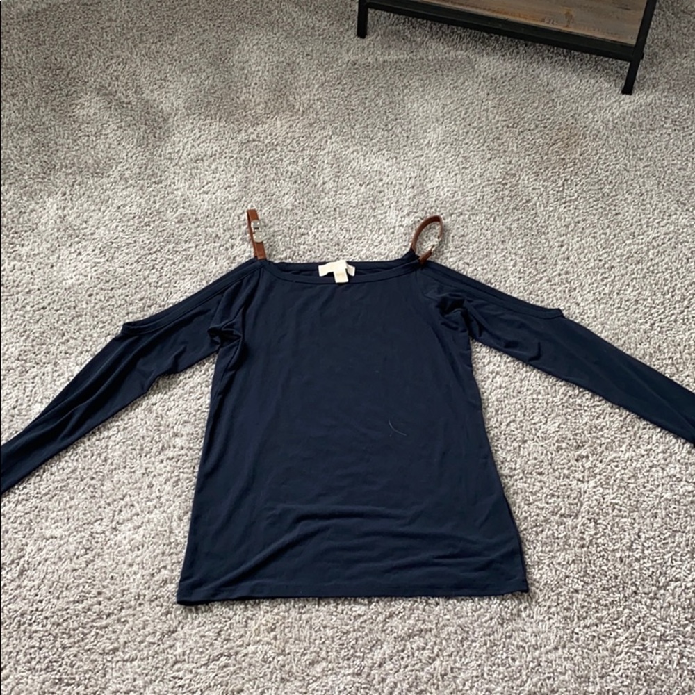 Michael Kors cold shoulder top